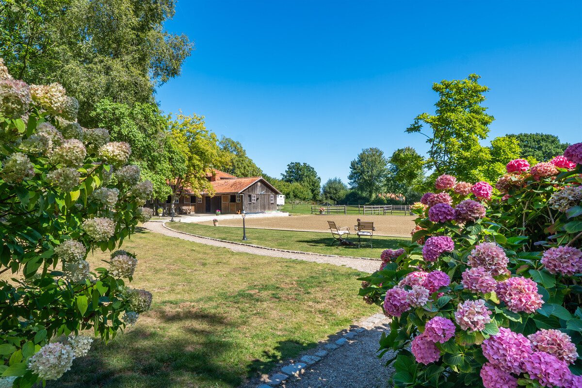 Immobilienangebot - Lindhöft / Noer - Alle - Das Glück dieser Erde... Reetdachensemble für Pferdeliebhaber