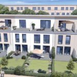 Visualisierung Neubauprojekt Gerresheimer Gärten