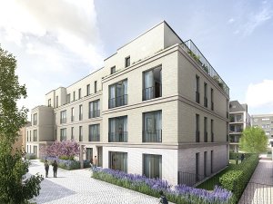 Visualisierung Neubauprojekt Mariengärten