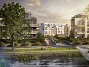 Visualisierung Neubauprojekt Seepromenade in Essen-Kettwig