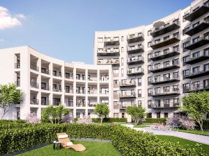 Visualisierung Neubauprojekt Living Circle
