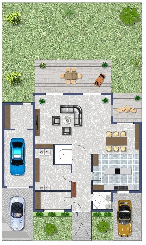 Erdgeschoss Böcker Wohnimmobilien - Immobilienangebot - Willich - Alle - Neubau einer Doppelhaushälfte auf ca. 400m² Grundstück in Willich-Moosheide