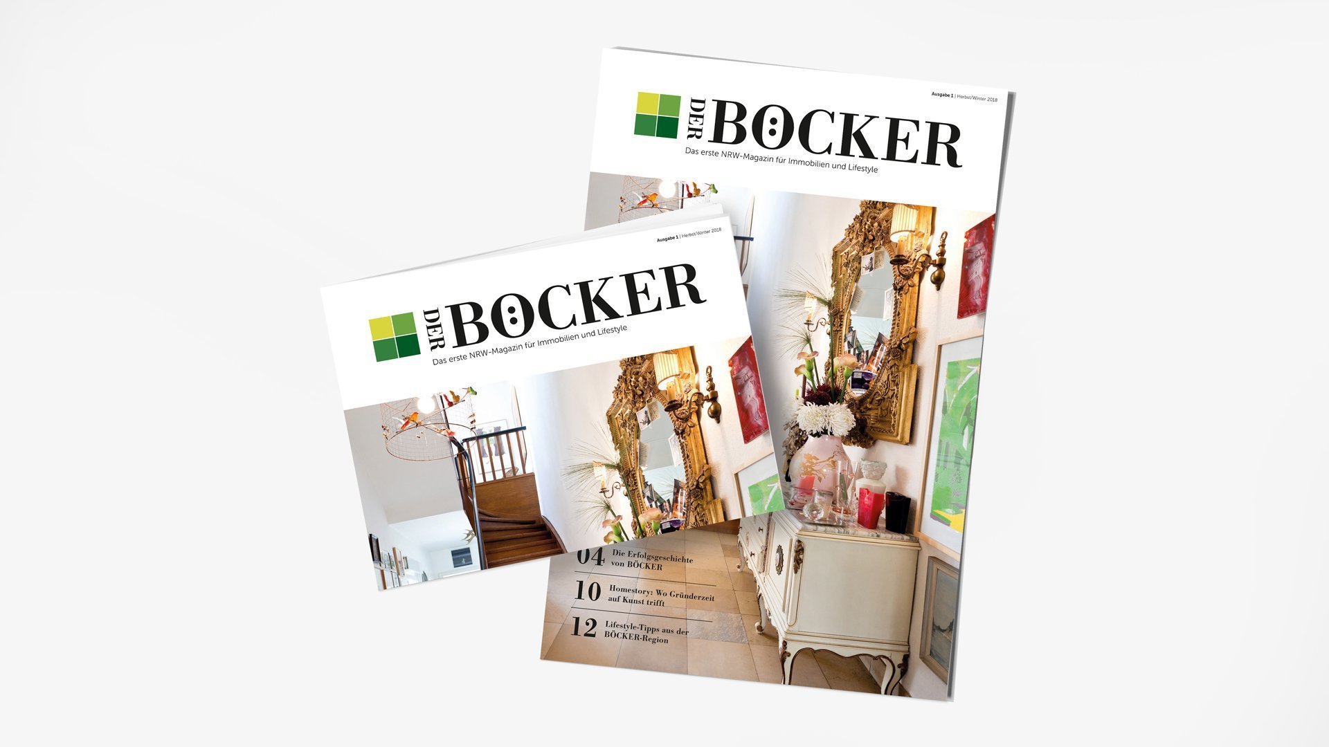 DER BÖCKER - Das erste NRW-Magazin für Immobilien und Lifestyle - Ausgabe 1