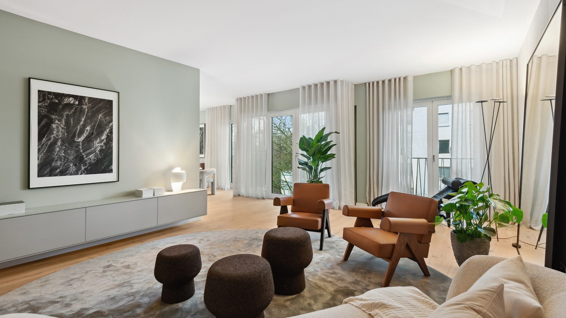Böcker Wohnimmobilien - Immobilienangebot - Düsseldorf - Alle - Helle, individuelle 2-Zimmer-Wohnung mit flexiblem Grundriss und Südbalkon
