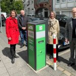 Gesponserte E-Ladesäule in Kaiserswerth
