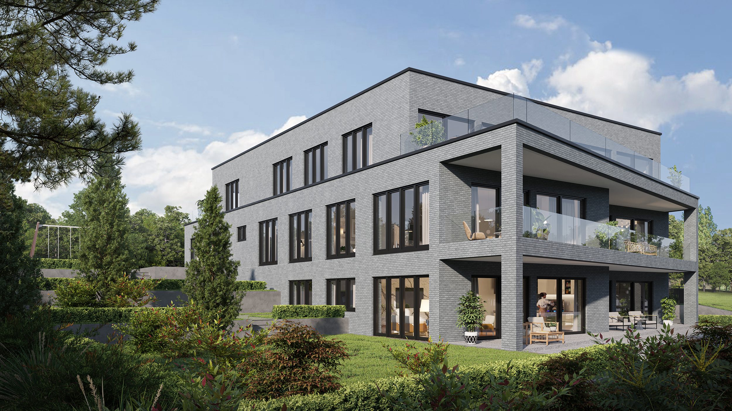 BÖCKER-Wohnimmobilien GmbH - Neubauprojekt Byfanger Höhe Header