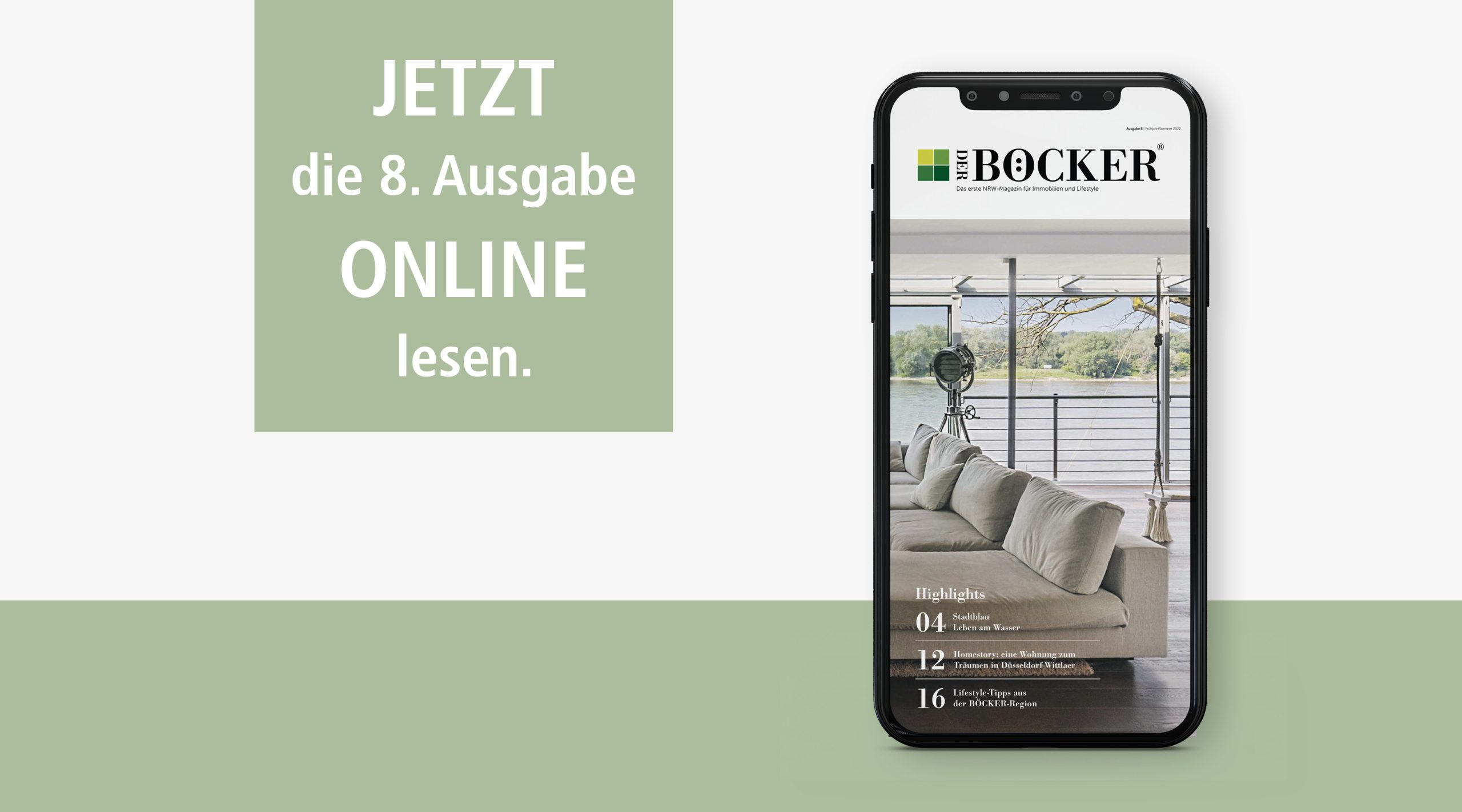 BÖCKER-Wohnimmobilien GmbH - DER BÖCKER Ausgabe 8 ist erschienen