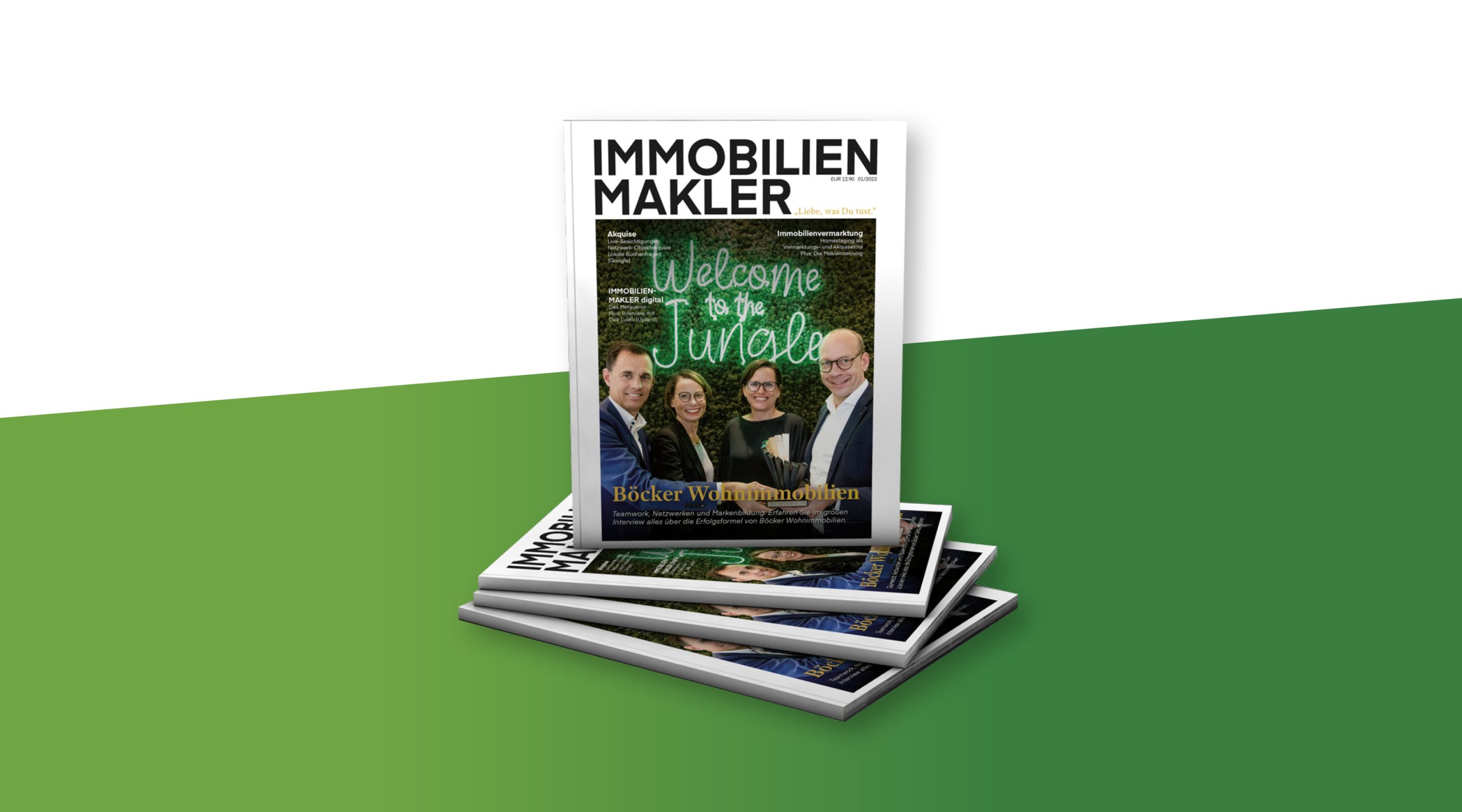 BÖCKER-Wohnimmobilien GmbH - Interview: IMMOBILIENMAKLER. Liebe, was Du tust.