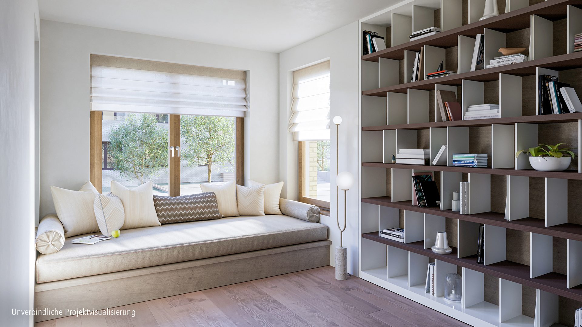 Böcker Wohnimmobilien - Immobilienangebot - Essen / Bredeney - Alle - Herrlicher Ausblick aus 3-Zimmer-Luxus-Wohnung mit Balkon