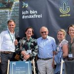 BÖCKER-Wohnimmobilien GmbH auf dem Richtfest von maxfrei