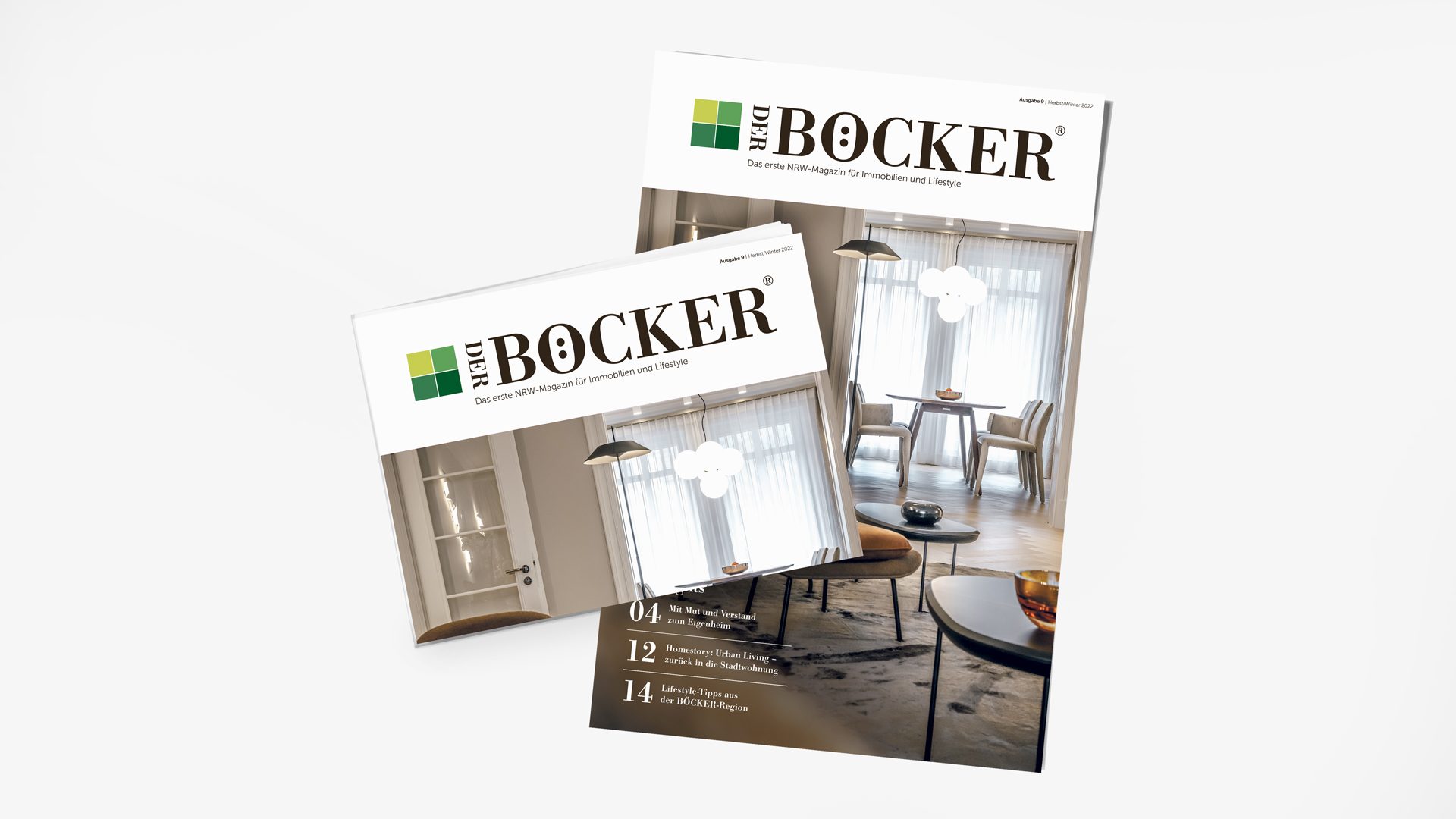 BÖCKER-Wohnimmobilien GmbH - DER BÖCKER Ausgabe 9 Header