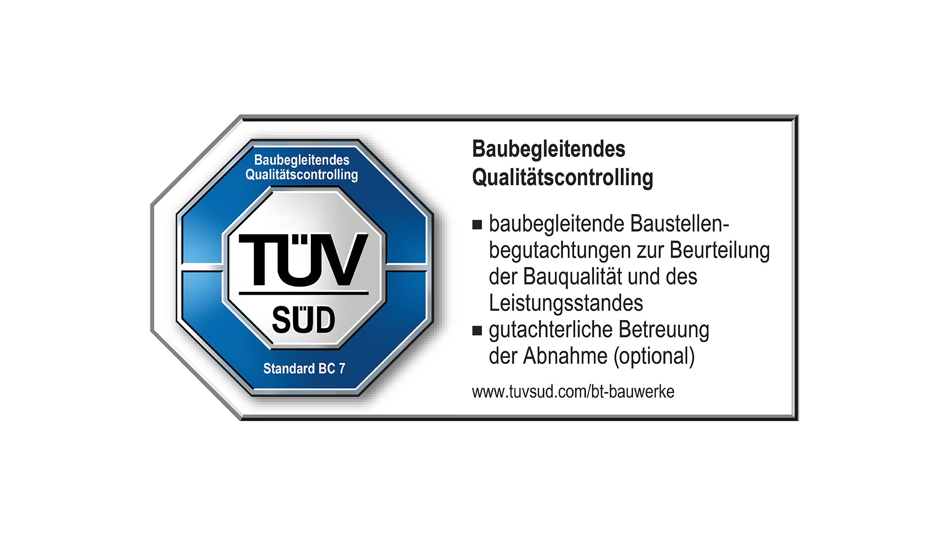 BÖCKER-Wohnimmobilien GmbH - TÜV SÜD Siegel