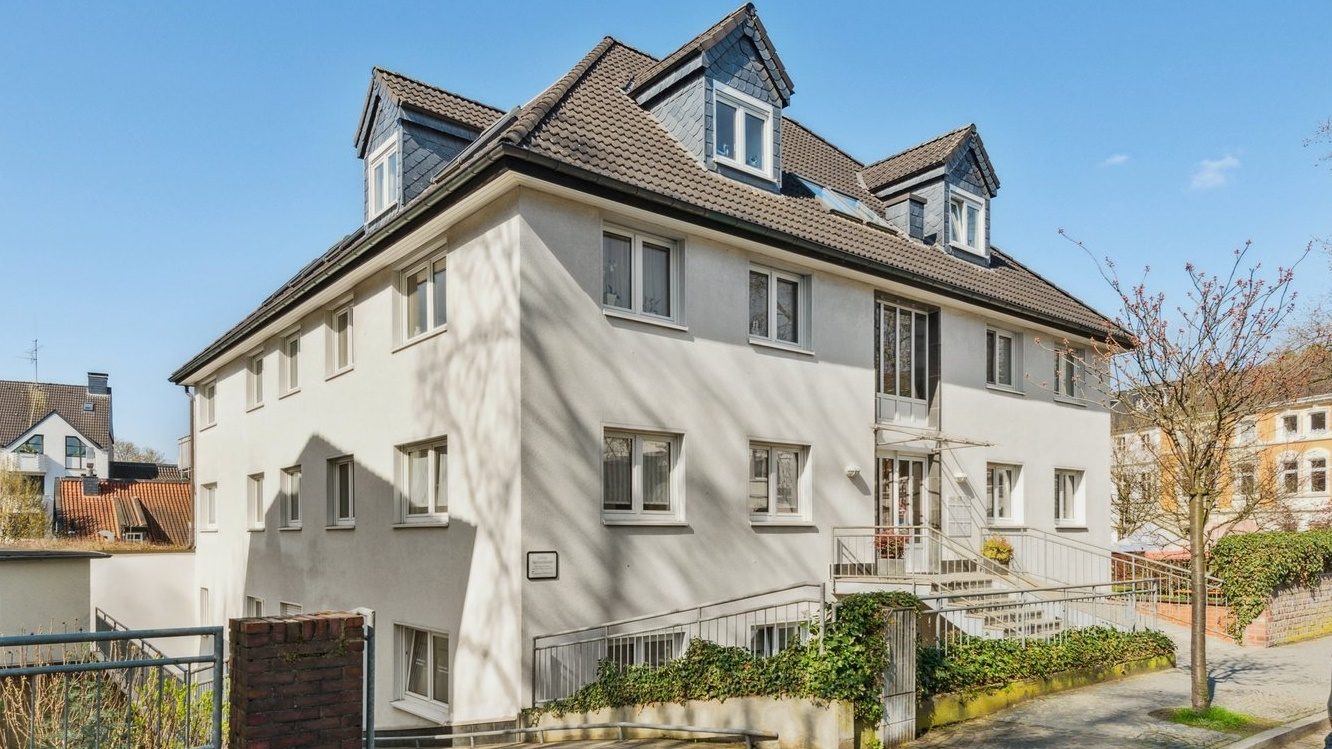 Vorderansicht Böcker Wohnimmobilien - Immobilienangebot - Ratingen/Mitte - Alle - Moderne 3-Zimmer-Wohnung in Top-Lage von Ratingen-Mitte!