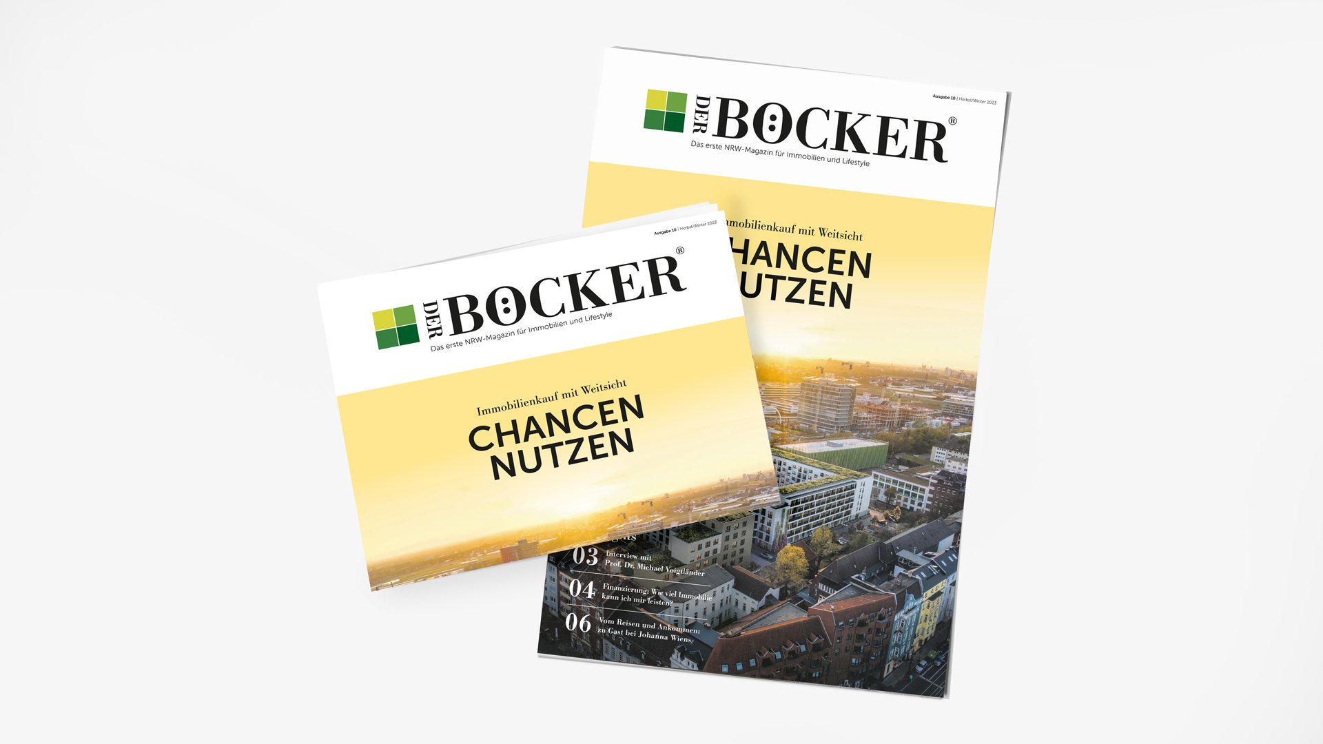 BÖCKER-Wohnimmobilien GmbH - DER BÖCKER Ausgabe 10 Mock-up