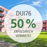 BÖCKER-Wohnimmobilien GmbH - Neubauprojekt DUI76 bereits 50 % erfolgreich vermietet