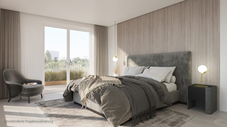 Böcker Wohnimmobilien - Immobilienangebot - Düsseldorf / Düsseltal - Alle - Helle, großflächige Wohnung mit 4 Zimmern und zwei Balkonen, Bad en suite und tollem Schnitt