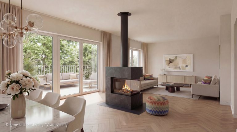 Böcker Wohnimmobilien - Immobilienangebot - Düsseldorf / Oberkassel - Alle - Wenn Raum zur Form wird.
Penthouse im GOLDECK Nr. 1 – Architektur für Menschen mit Haltung