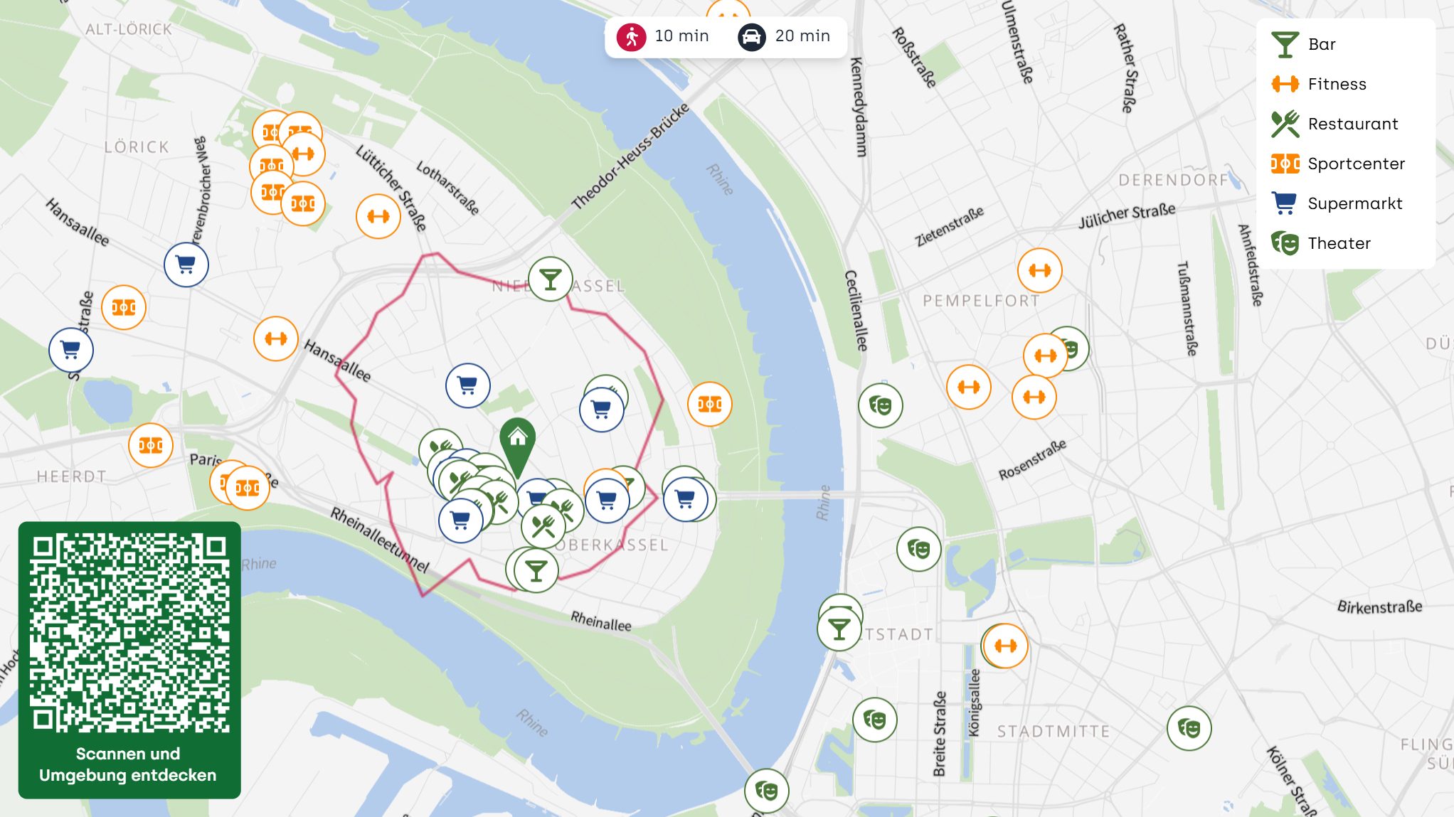 Böcker Wohnimmobilien - Immobilienangebot - Düsseldorf / Oberkassel - Alle - Eine ganz besondere Adresse - Attraktive Anlageimmobilie