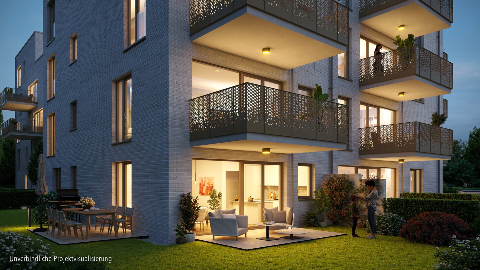 Böcker Wohnimmobilien - Immobilienangebot - Düsseldorf / Oberkassel - Alle - Eine besondere Adresse - 2-Zimmer-Wohnung im Neubauensemble