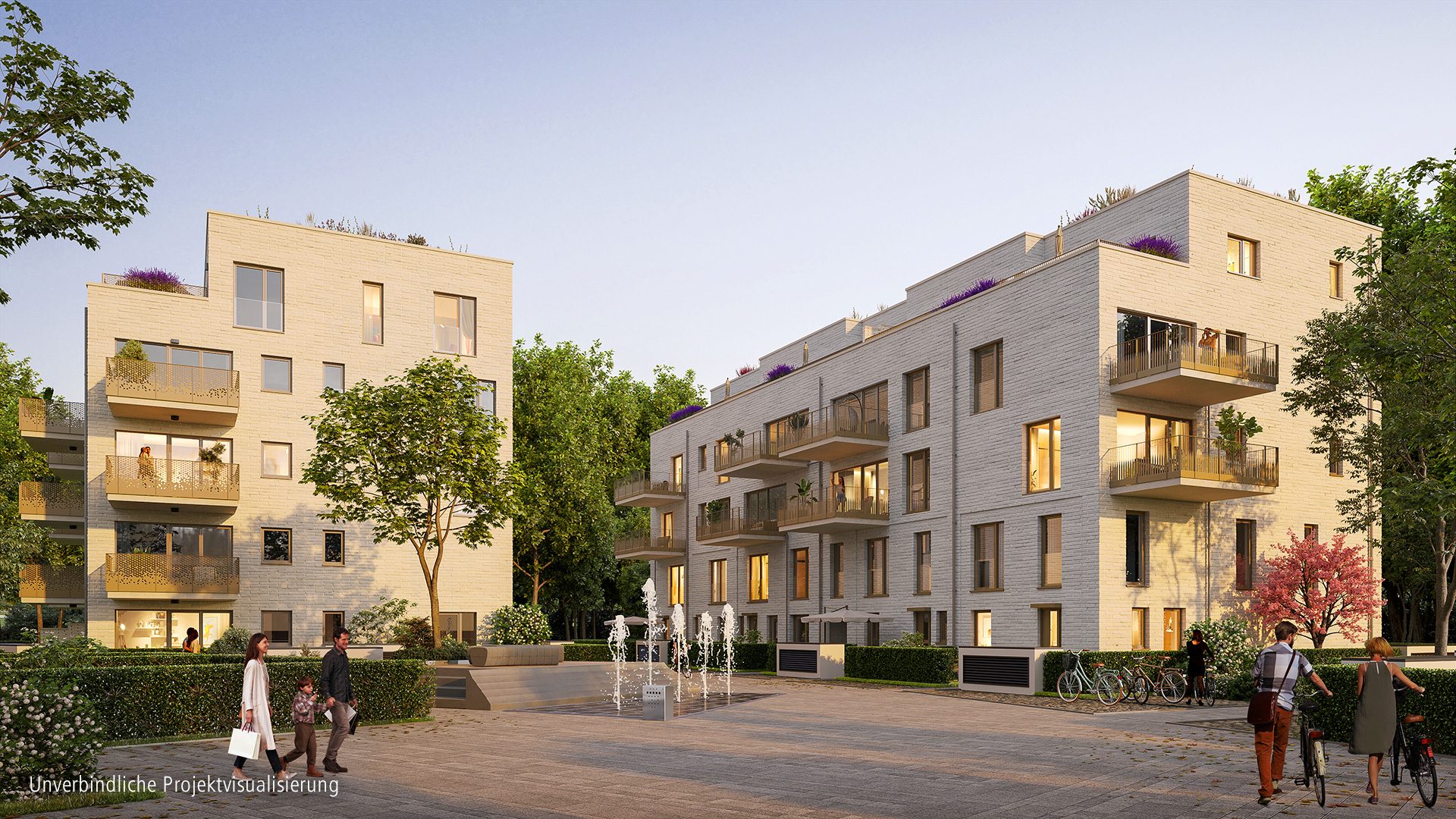 Böcker Wohnimmobilien - Immobilienangebot - Düsseldorf / Oberkassel - Alle - Eine ganz besondere Adresse - Kompakt und doch großzügig im Neubauquartier