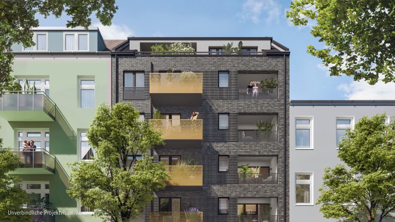 Böcker Wohnimmobilien - Immobilienangebot - Düsseldorf / Friedrichstadt - Alle - Zwei Dachterrassen zum ruhigen Innenhof
