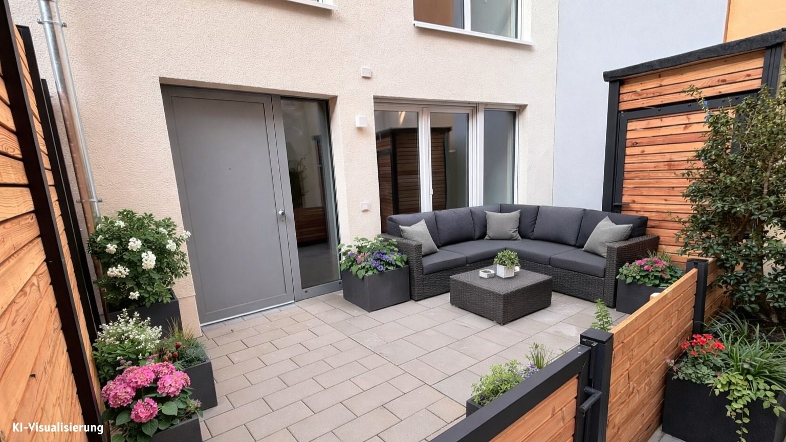 Böcker Wohnimmobilien - Immobilienangebot - Düsseldorf / Friedrichstadt - Alle - Stadthaus mit Terrasse sowie Dachterrasse im Erstbezug.