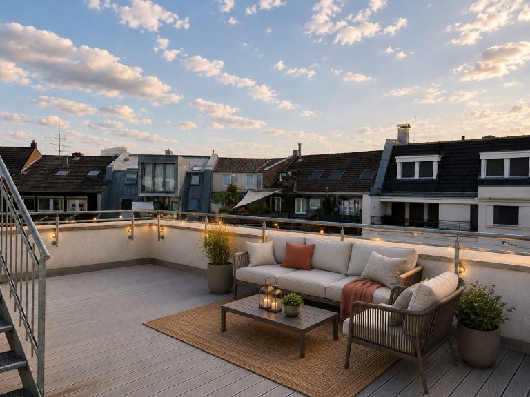 Böcker Wohnimmobilien - Immobilienangebot - Düsseldorf /Pempelfort - Alle - Lichtdurchflutetes Altbau-Dachgeschoss mit Aufzug,  ca.171 m² und Dachterrasse