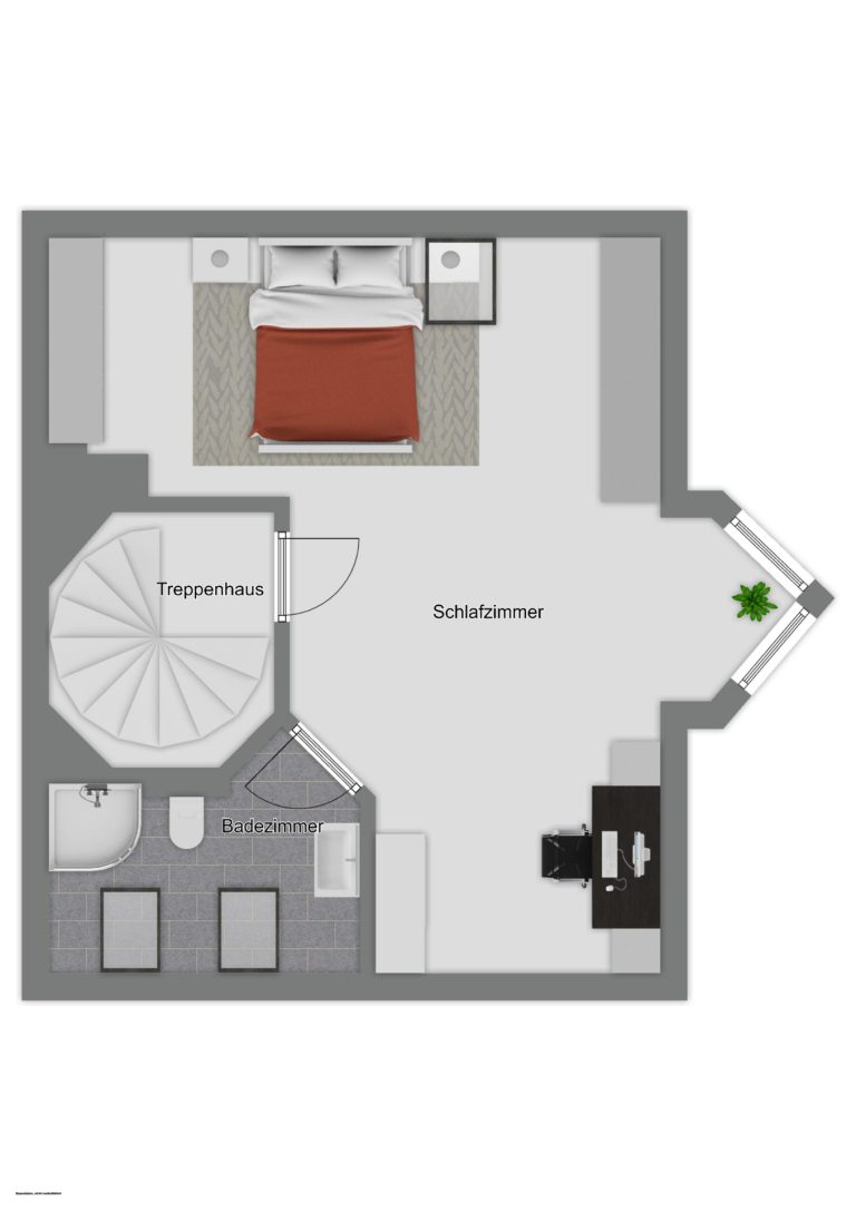 Böcker Wohnimmobilien - Immobilienangebot - Düsseldorf / Wittlaer - Alle - Rheinnähe: Attraktive Doppelhaushälfte! Neue Böden, Kamin, hochw. EBK, 3 Bäder und Garage