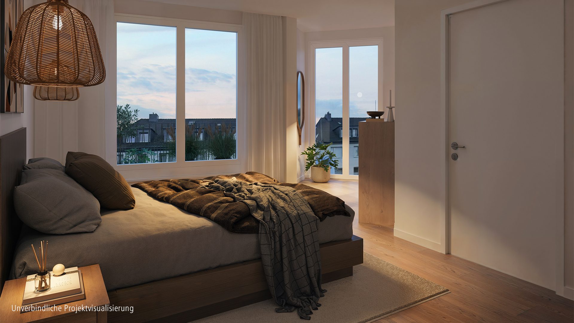 Böcker Wohnimmobilien - Immobilienangebot - Düsseldorf - Alle - Solitär - Exklusives Penthouse auf ca. 204 m². Atemberaubende Aussichten und großzügige Terrassen.