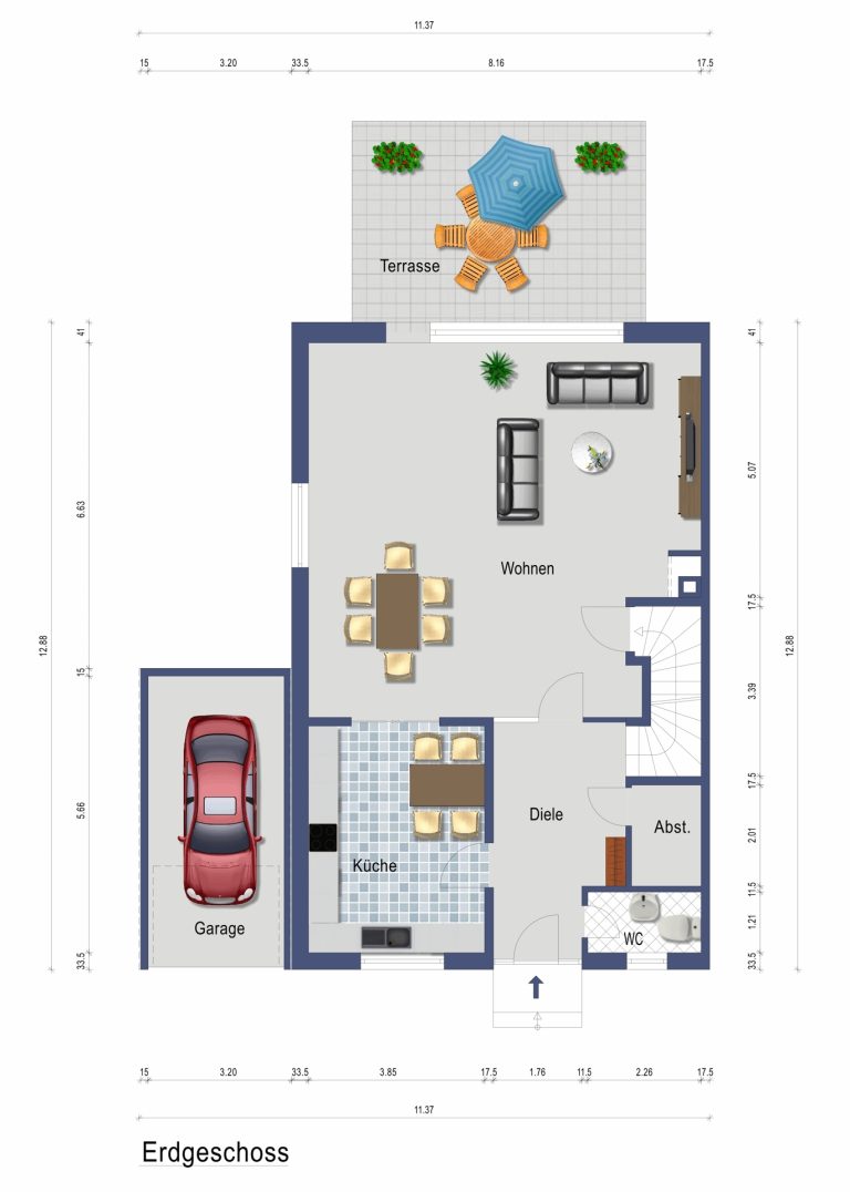 Böcker Wohnimmobilien - Immobilienangebot - Düsseldorf / Kaiserswerth - Alle - Luxus-Doppelhaushälfte in Top-Lage von Kaiserswerth