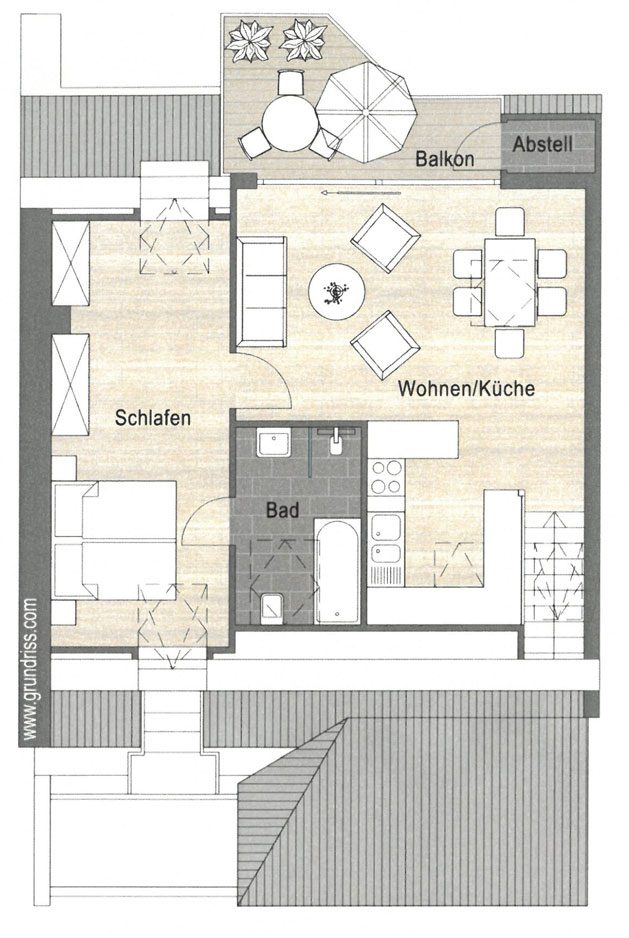 Böcker Wohnimmobilien - Immobilienangebot - Düsseldorf / Carlstadt - Alle - Dachgeschoss-Maisonette in Düsseldorf-Carlstadt