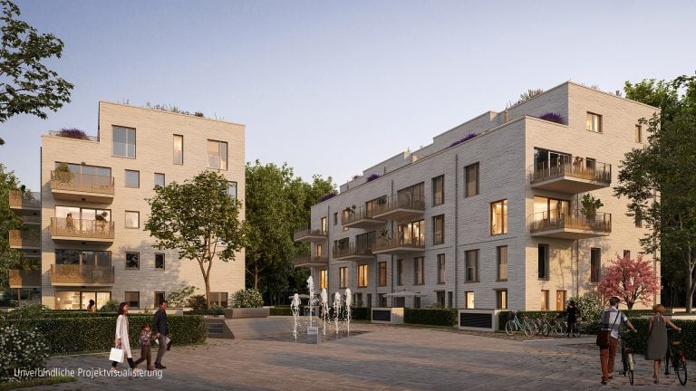 Böcker Wohnimmobilien - Immobilienangebot - Düsseldorf / Oberkassel - Alle - Erstbezug in Düsseldorf Oberkassel/Niederkassel - Hochwertige Etagenwohnung mit großer Dachterrasse