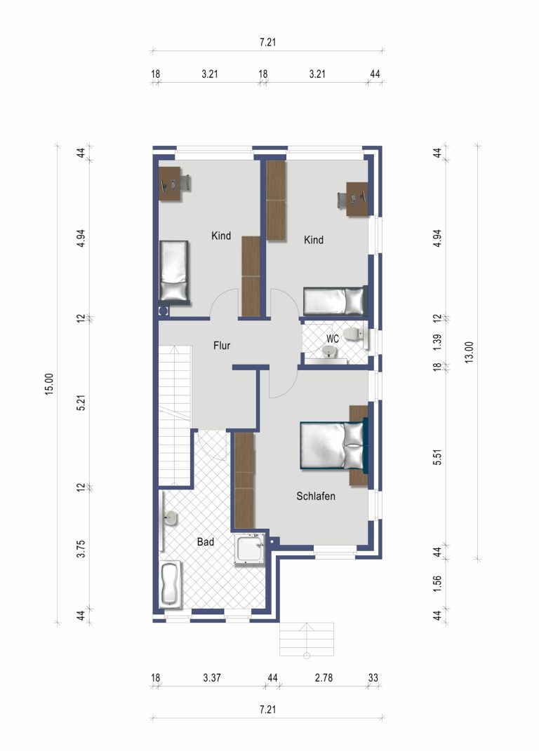 Böcker Wohnimmobilien - Immobilienangebot - Düsseldorf / Kaiserswerth - Alle - Exklusive Doppelhaushälfte mit Top-Ausstattung nähe Ortskern Kaiserswerth