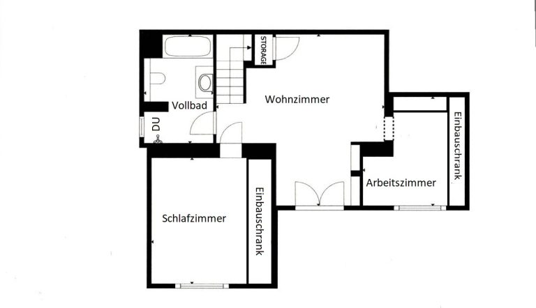 Böcker Wohnimmobilien - Immobilienangebot - Düsseldorf / Oberkassel - Alle - Großzügige Gartenwohnung im Maisonette-Stil in direkter Nähe zum Rhein!