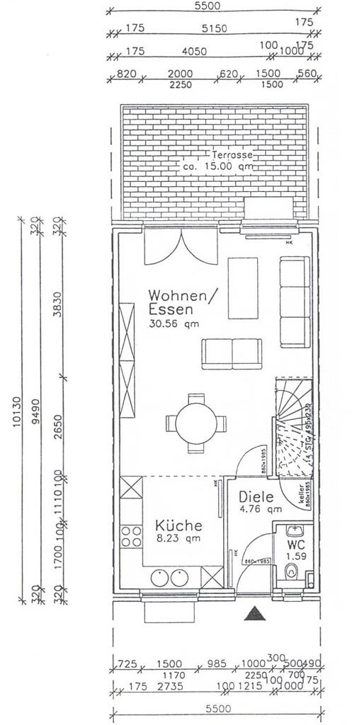 Böcker Wohnimmobilien - Immobilienangebot - Düsseldorf - Alle - Attraktives Reihenmittelhaus mit schönem Garten in Einbrungen