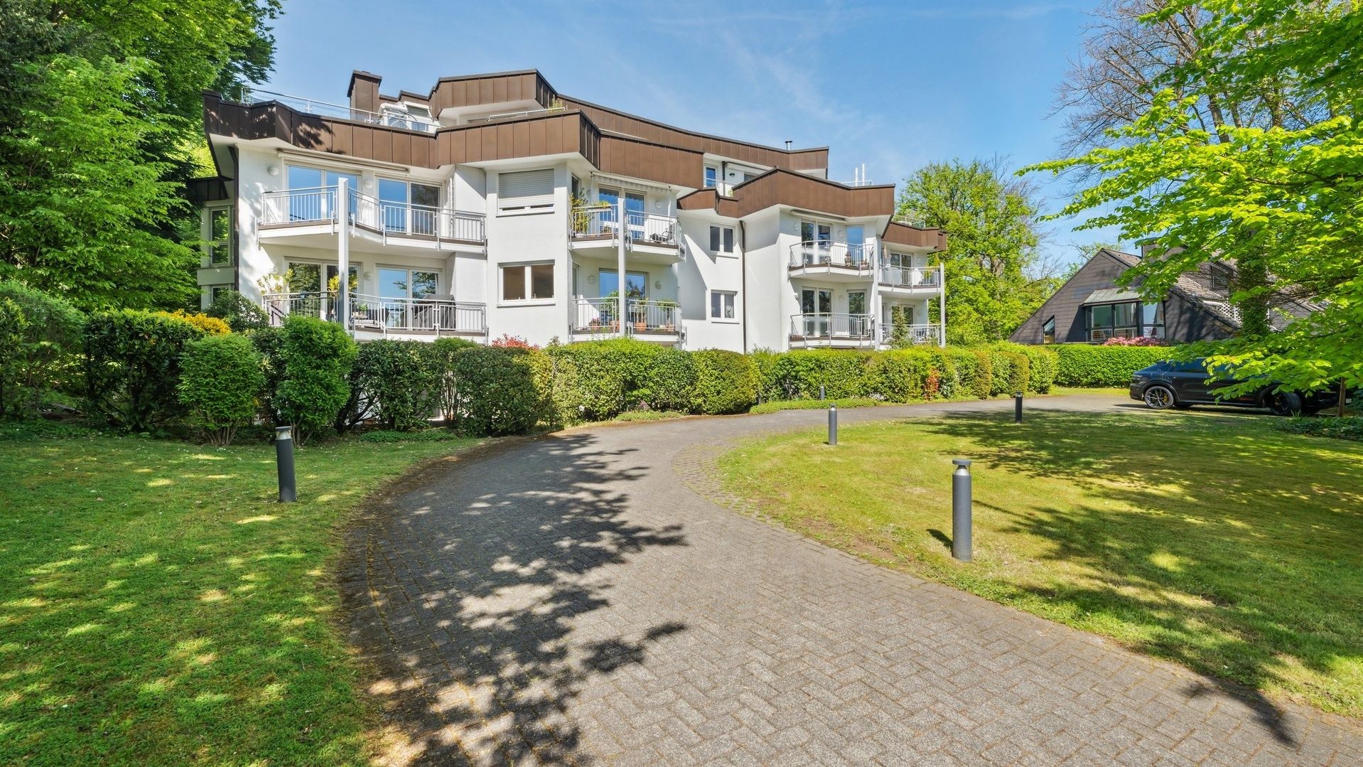 Böcker Wohnimmobilien - Immobilienangebot - Essen / Heisingen - Alle - Designwohnung mit Terrasse und Parkambiente - Luxus-Wohnkonzept am Schellenberger Wald