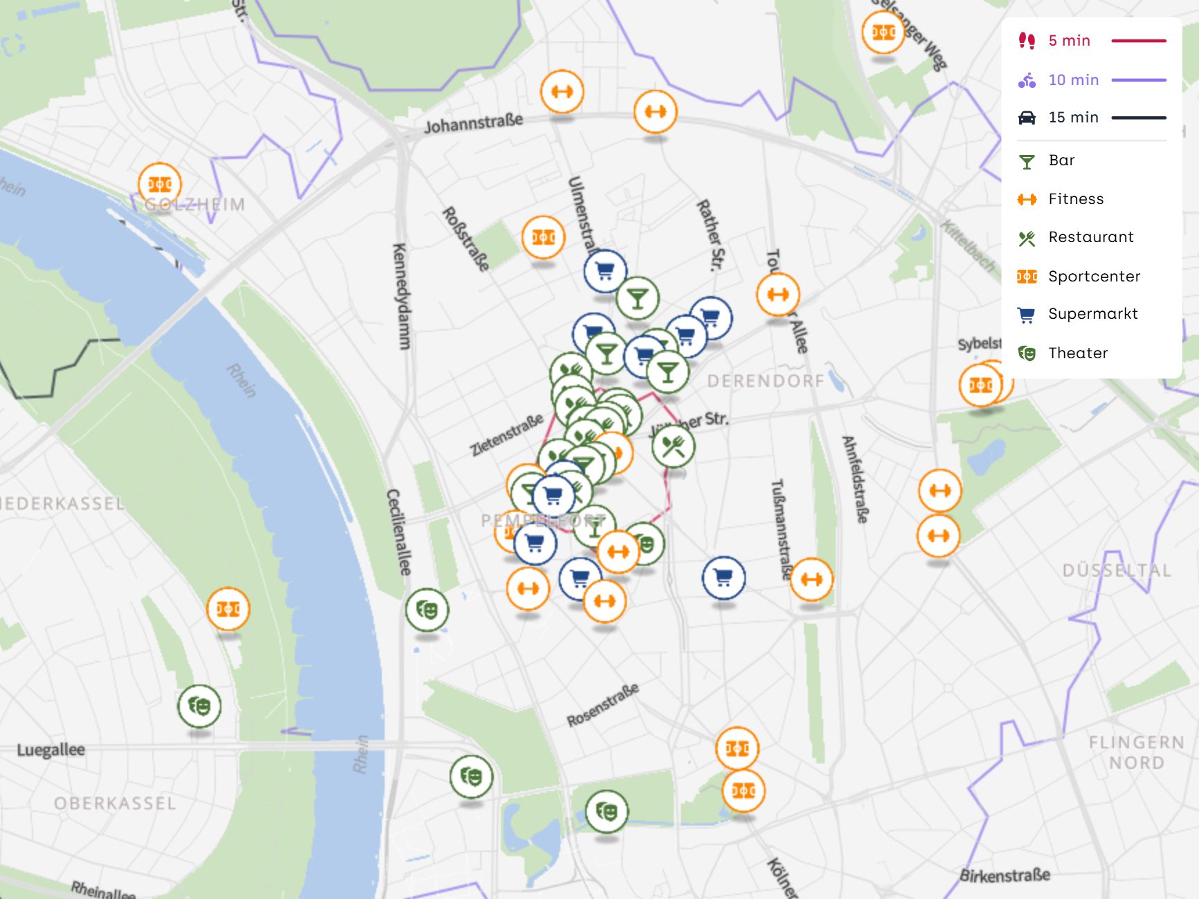 Böcker Wohnimmobilien - Immobilienangebot - Düsseldorf / Pempelfort - Alle - Traumhafte, sanierte  Vierzimmer-Altbauwohnung mit großer Balkonterrasse