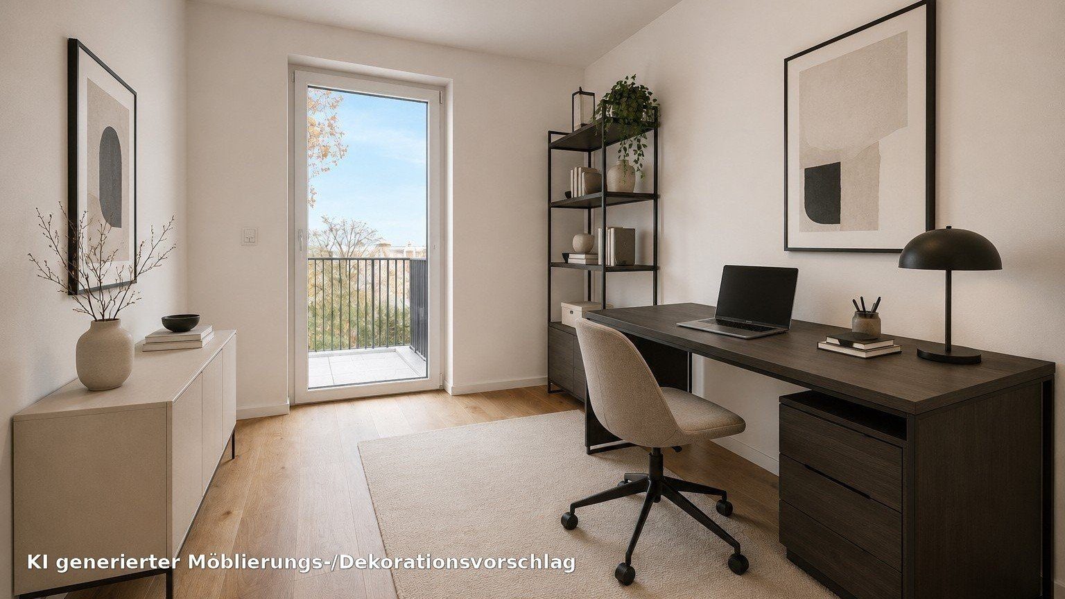 Böcker Wohnimmobilien - Immobilienangebot - Düsseldorf / Oberkassel - Alle - Moderne 4-Raum-Wohnung mit Südwest-Balkon