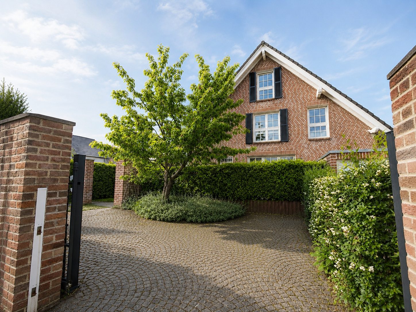 Böcker Wohnimmobilien - Immobilienangebot - Düsseldorf / Lörick - Alle - Familienhaus in Rheinnähe in begehrter Siedlung von Lörick mit separater Einheit