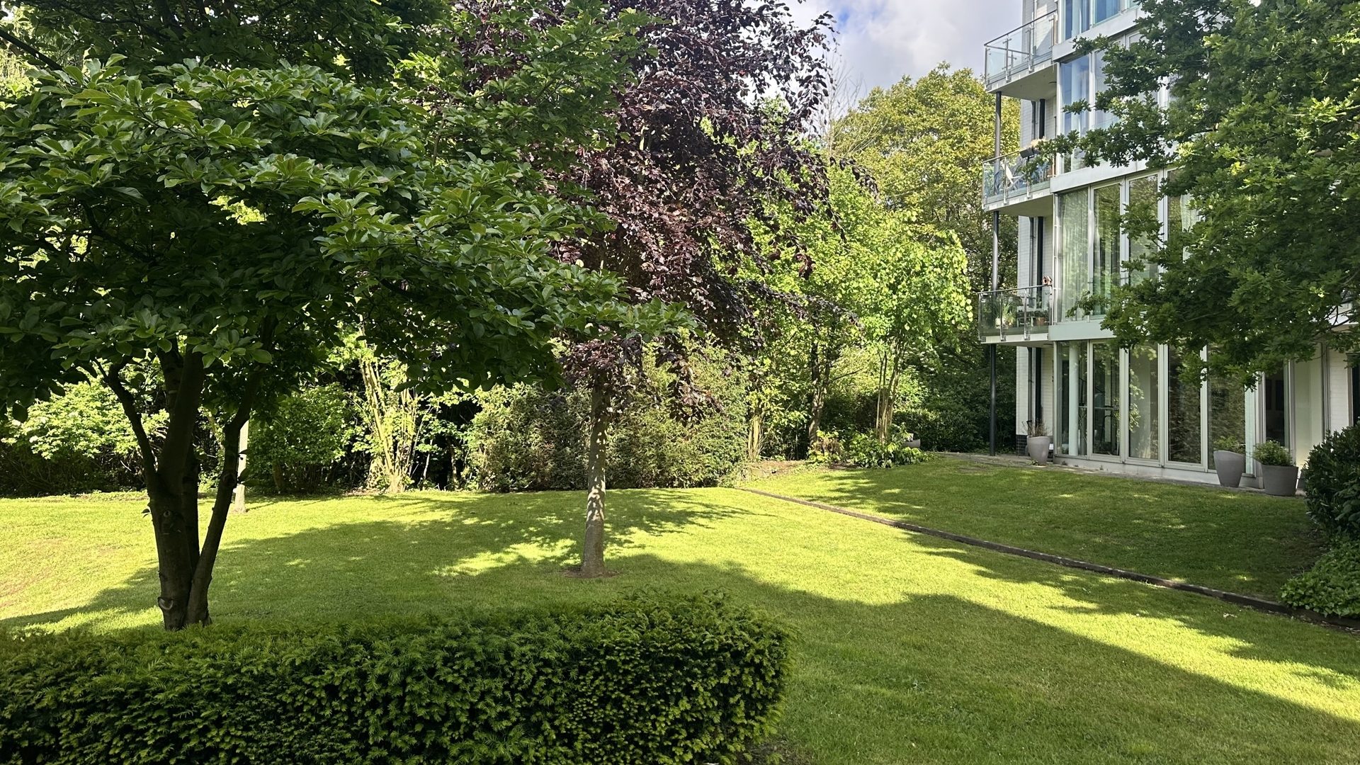 Böcker Wohnimmobilien - Immobilienangebot - Düsseldorf / Kaiserswerth - Alle - Grünes Wohnen mit Blick auf die Rheinauen - 4-Zimmer-Wohnung in Kaiserswerth