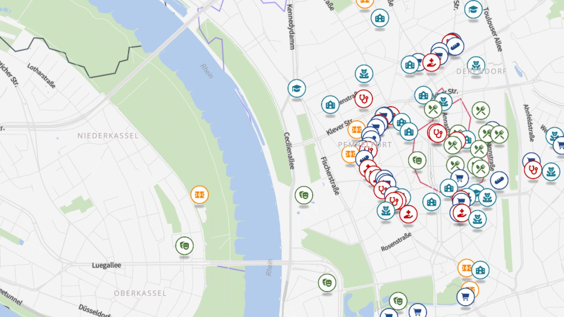 Böcker Wohnimmobilien - Immobilienangebot - Düsseldorf / Pempelfort - Alle - Vermietete 3-Zimmer-Wohnung in Pempelfort - nachhaltig investieren oder Perspektive sichern