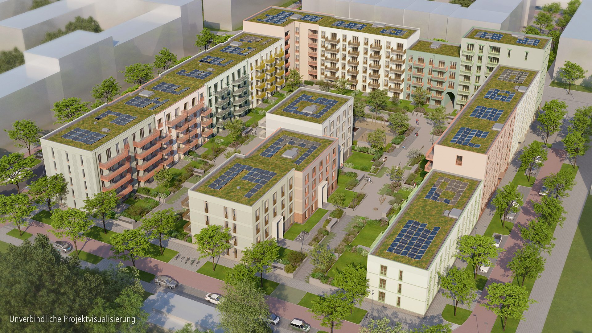Böcker Wohnimmobilien - Immobilienangebot - Düsseldorf / Grafenberg - Alle - Mosaik in Düsseldorf-Grafental - Hochwertige Neubauwohnungen - Das Leben in den schönsten Farben
