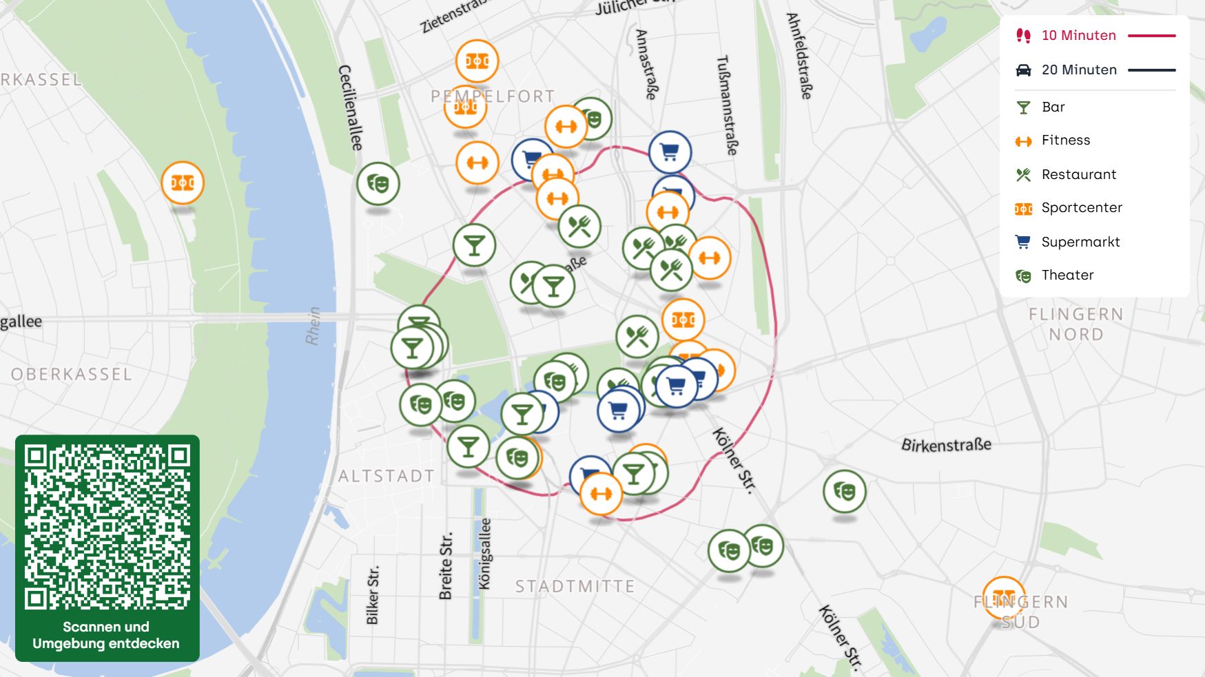 Böcker Wohnimmobilien - Immobilienangebot - Düsseldorf-Pempelfort - Alle - Ca. 216 m² Wohnkultur mit direktem Blick ins Grüne