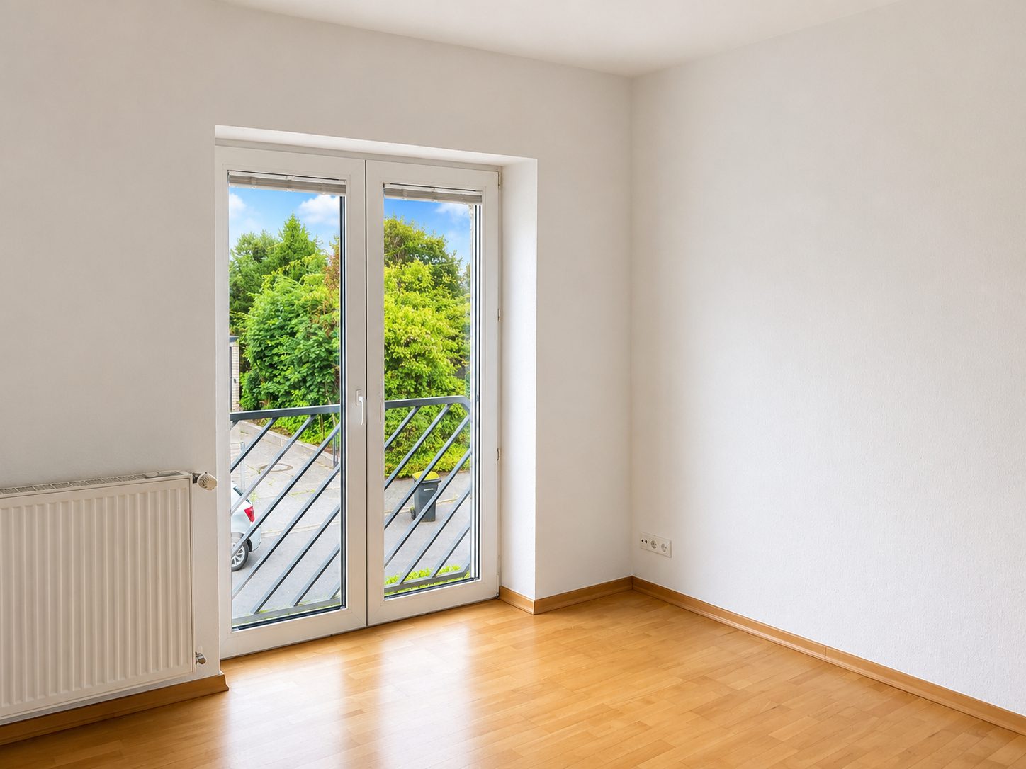 Böcker Wohnimmobilien - Immobilienangebot - Düsseldorf / Kaiserswerth - Alle - Exklusive 3-Zimmer-Wohnung mit großem Sonnenbalkon und Blick ins Grüne