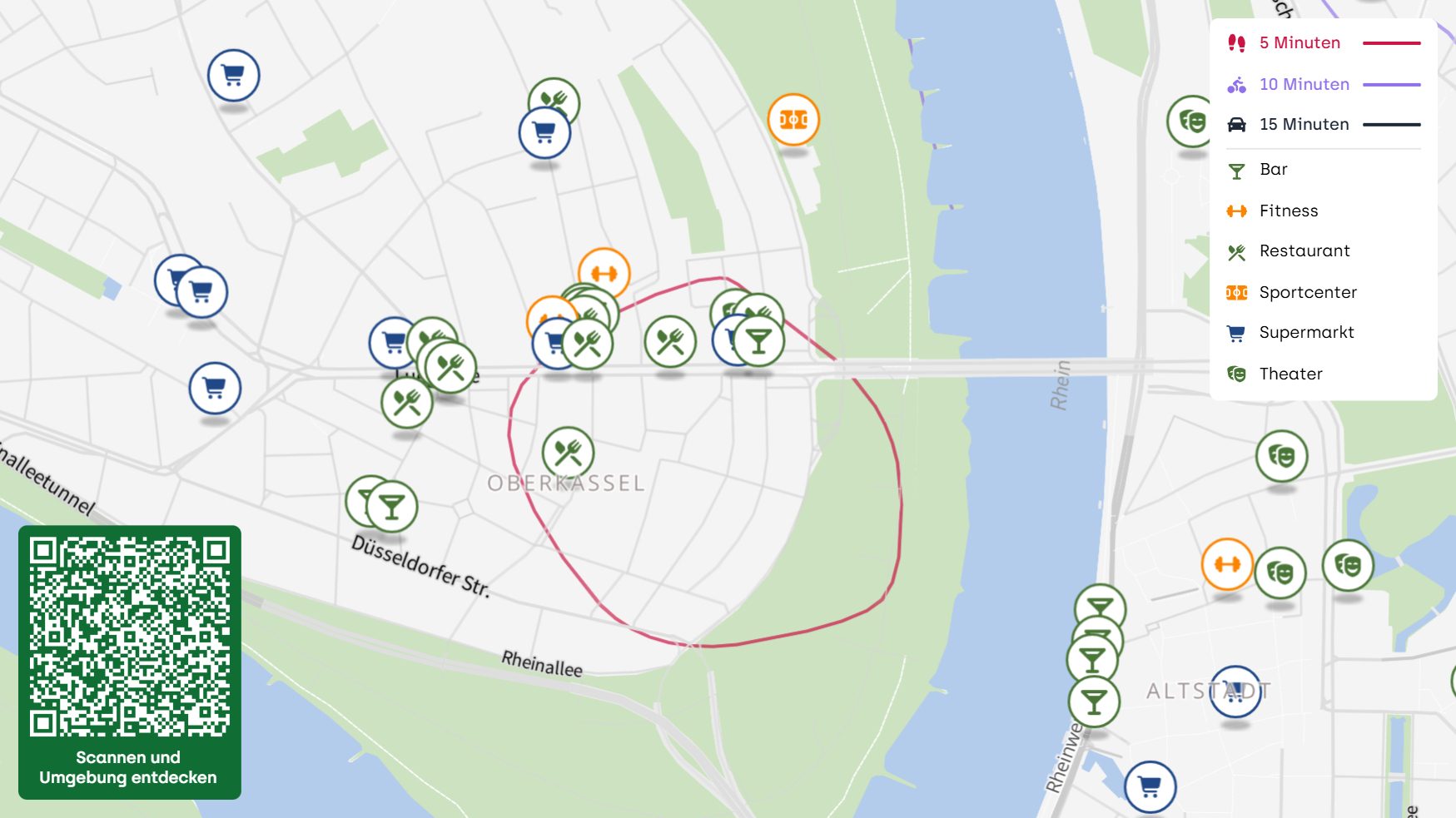 Böcker Wohnimmobilien - Immobilienangebot - Düsseldorf / Oberkassel - Alle - Tiefgaragenstellplatz in bester Lage von Düsseldorf-Oberkassel