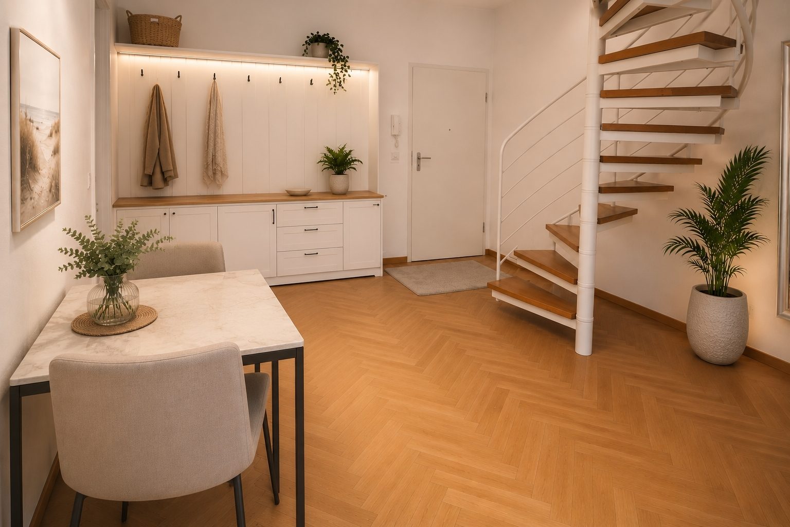 Böcker Wohnimmobilien - Immobilienangebot - Düsseldorf / Einbrungen - Alle - Charmante Maisonette-Wohnung im Loft-Stil