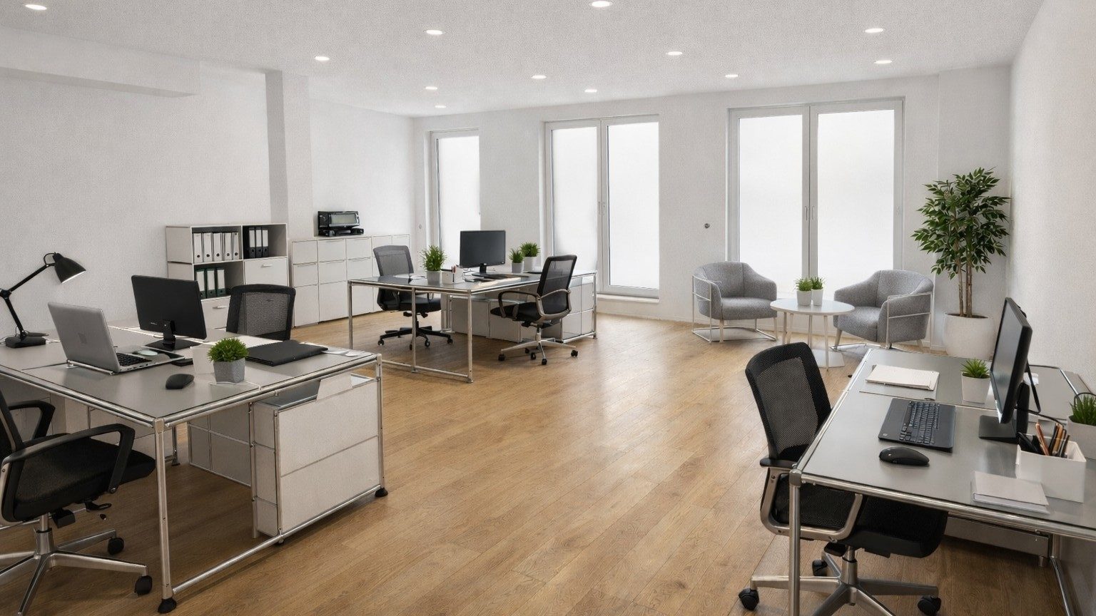Böcker Wohnimmobilien - Immobilienangebot - Düsseldorf / Friedrichstadt - Alle - Bezugsfertiges Neubau / Stadthaus & Gewerbeeinheit im attraktiven Kombiangebot