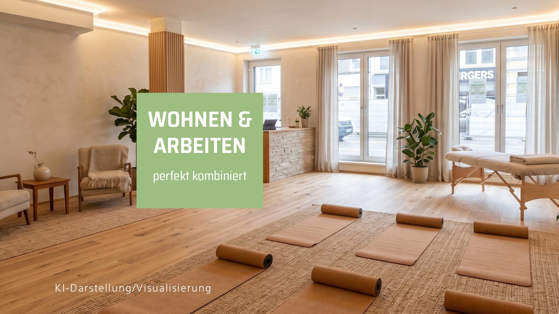 Böcker Wohnimmobilien - Immobilienangebot - Düsseldorf / Friedrichstadt - Alle - Bezugsfertiger Neubau | Stadthaus & Gewerbeeinheit im attraktiven Kombiangebot