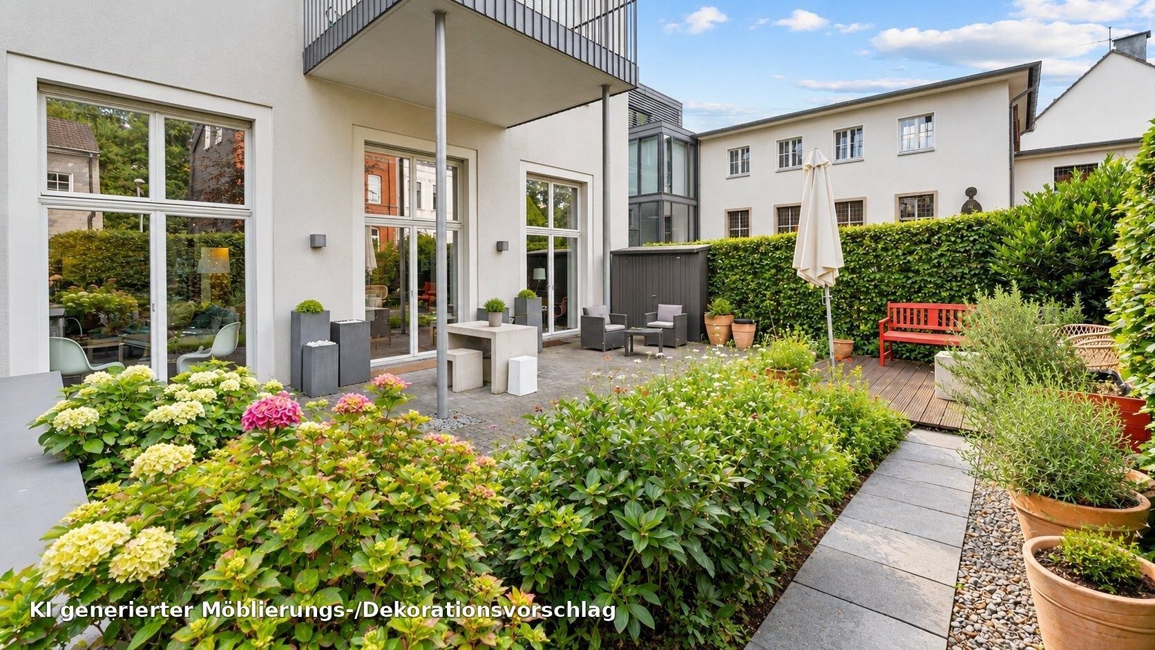 Böcker Wohnimmobilien - Immobilienangebot - Essen / Werden - Alle - Solitär in Essen-Werden: Exklusive Maisonette mit Loftcharakter und historischem Charme