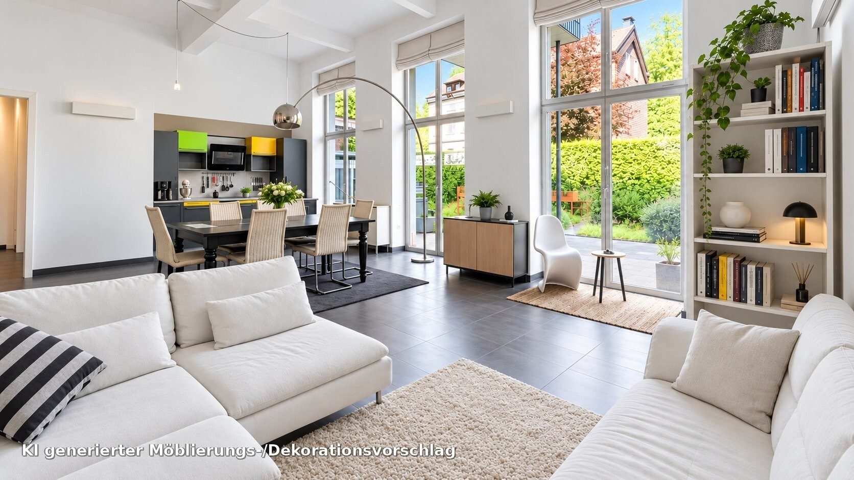 Böcker Wohnimmobilien - Immobilienangebot - Essen / Werden - Alle - Solitär in Essen-Werden: Exklusive Maisonette mit Loftcharakter und historischem Charme